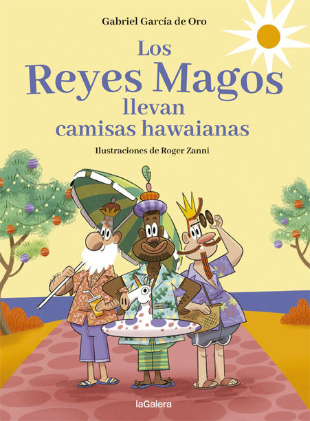 LOS REYES MAGOS LLEVAN CAMISAS HAWAIANAS. 