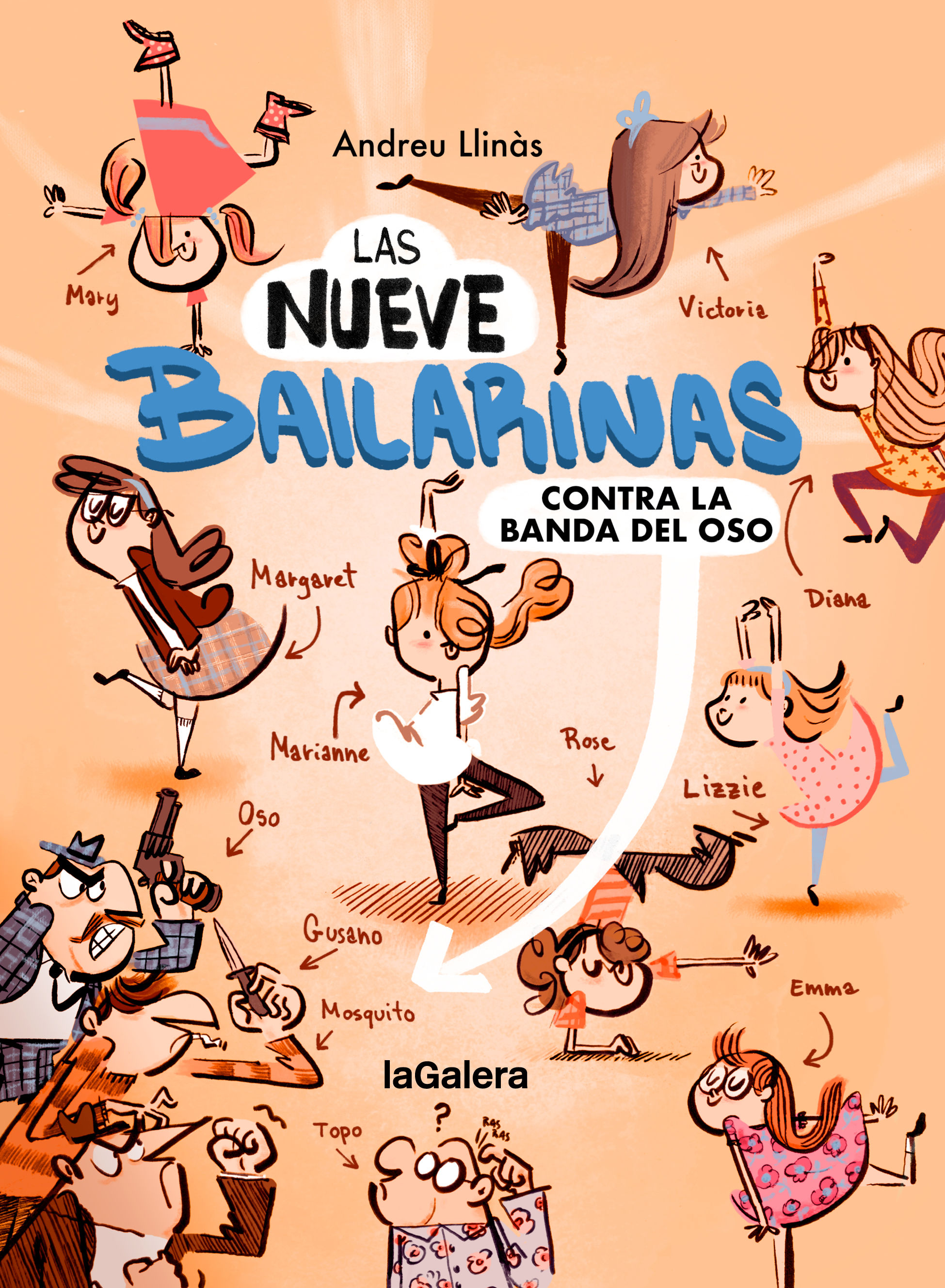 LAS NUEVE BAILARINAS 1. CONTRA LA BANDA DEL OSO. 