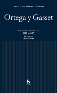 ORTEGA Y GASSET. 