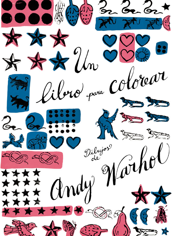 UN LIBRO PARA COLOREAR. DIBUJOS DE ANDY WARHOL. 