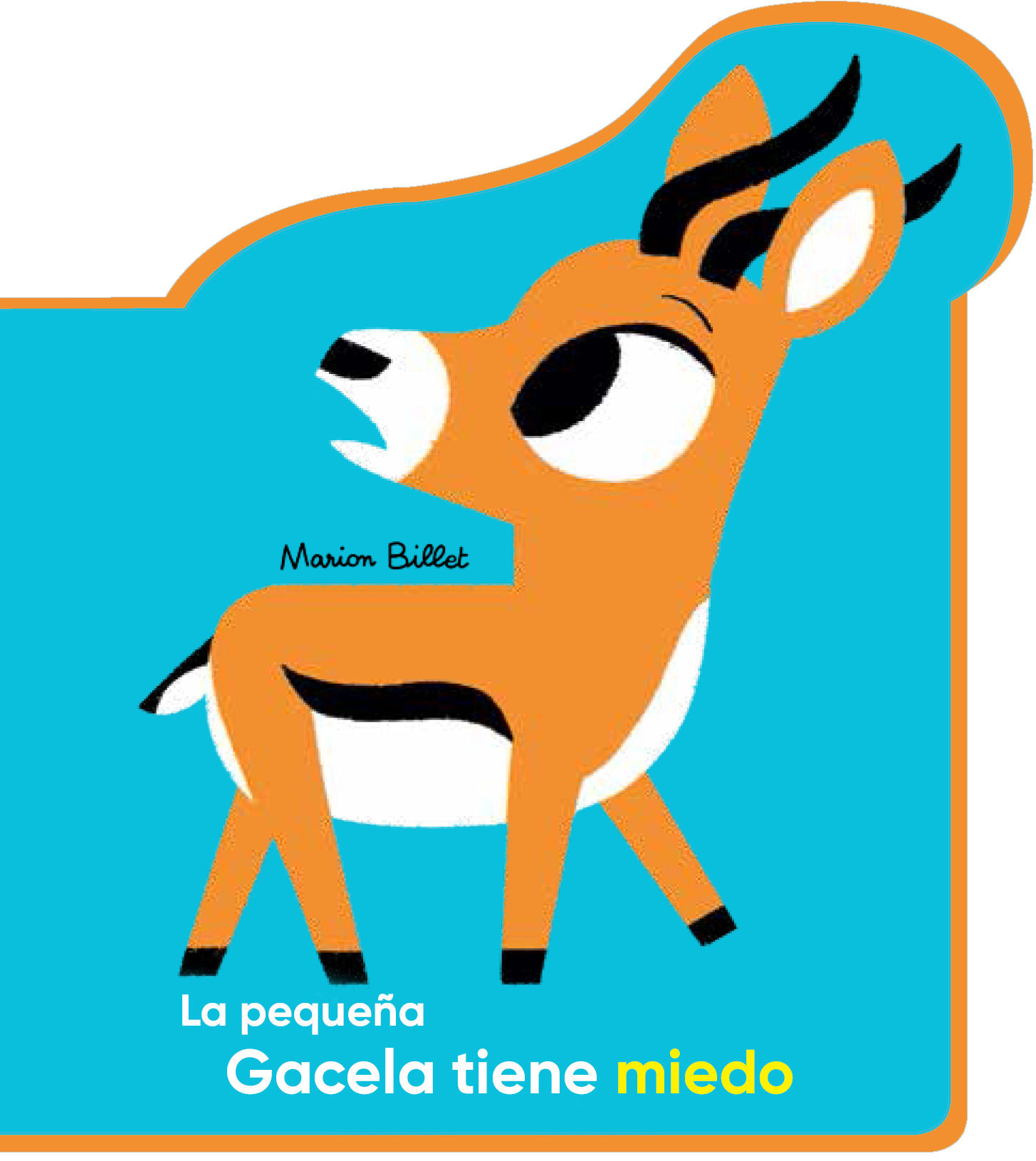 LA PEQUEÑA GACELA TIENE MIEDO.