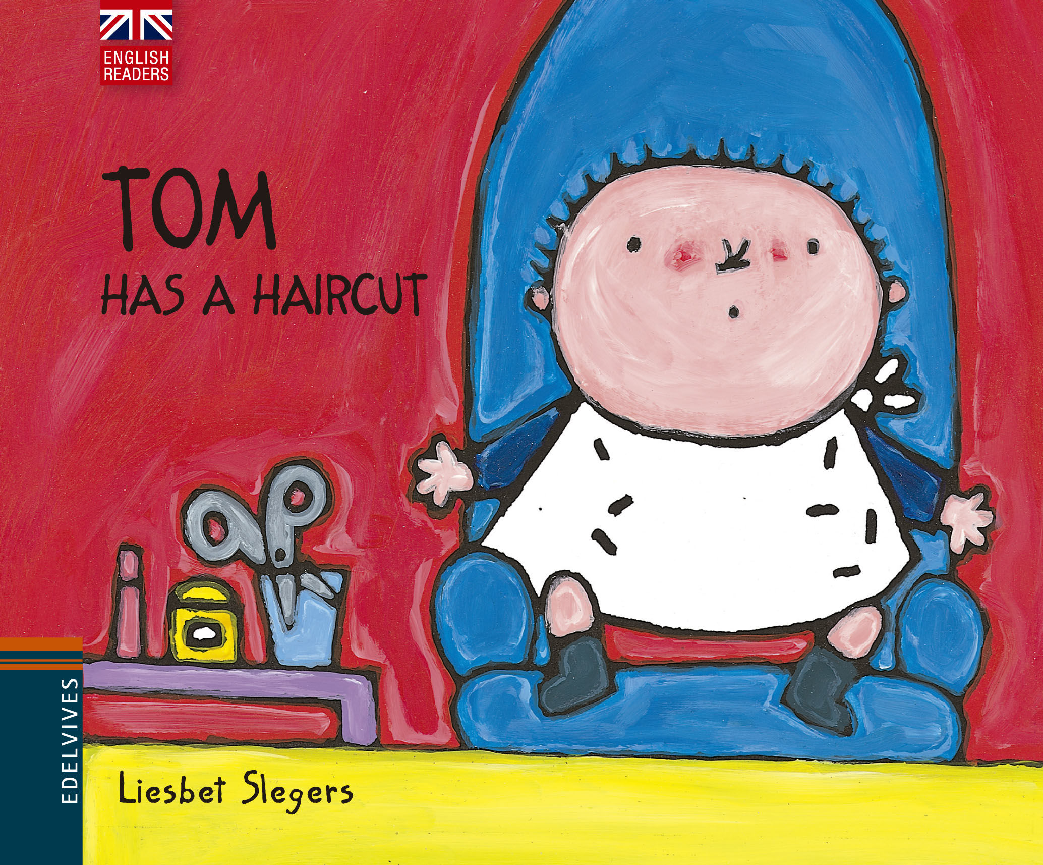 TOM HAS A HAIRCUT. 