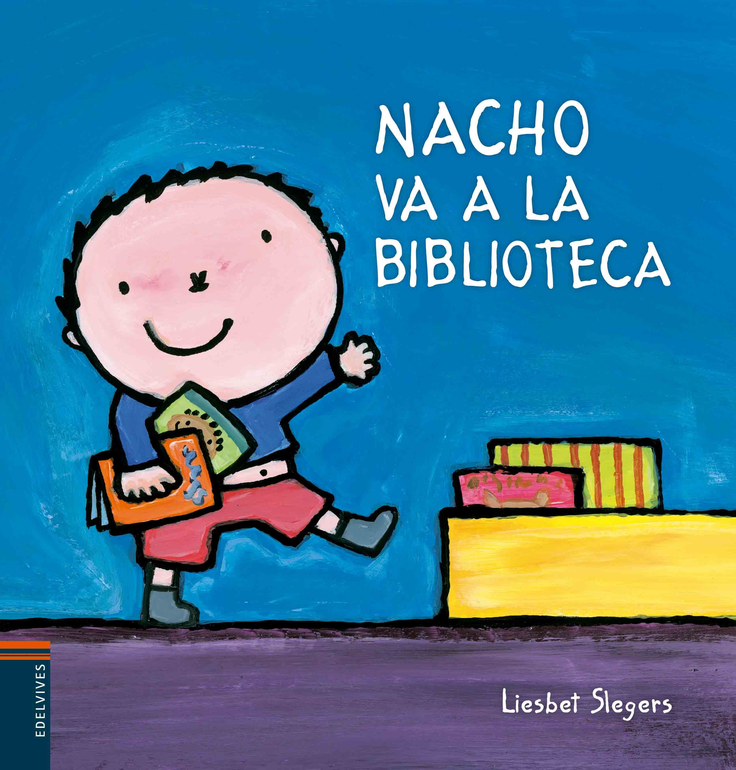 NACHO VA A LA BIBLIOTECA. 