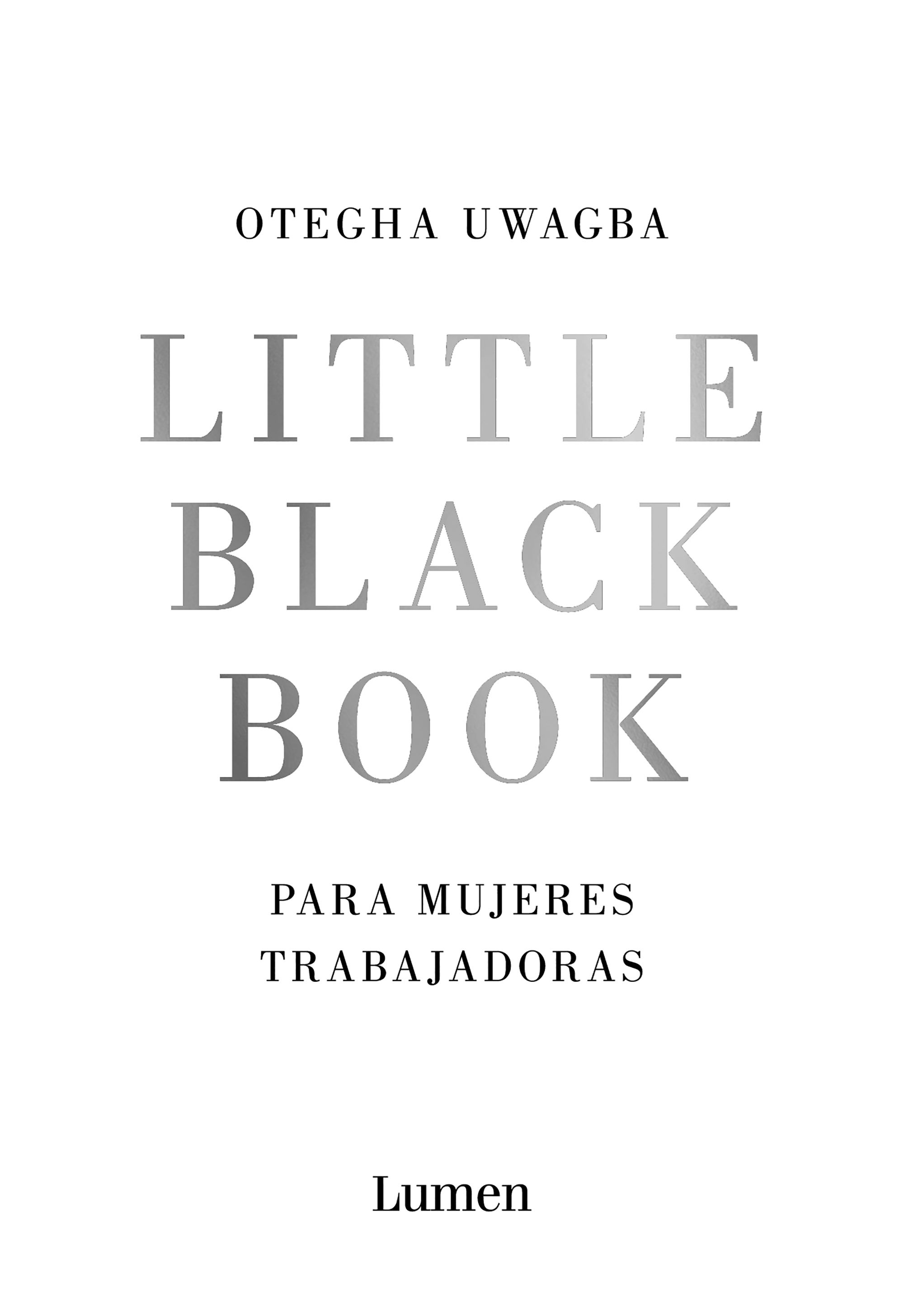 LITTLE BLACK BOOK PARA MUJERES TRABAJADORAS