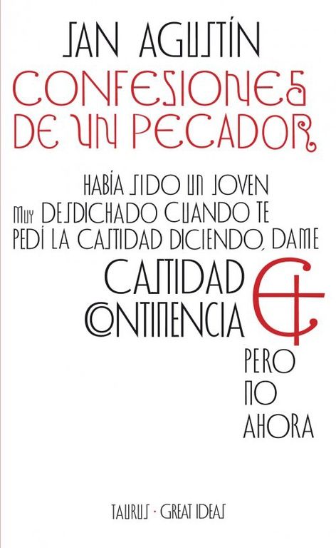 CONFESIONES DE UN PECADOR (SERIE GREAT IDEAS 2). 