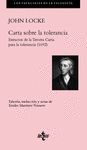 CARTA SOBRE LA TOLERANCIA (1689). EXTRACTOS DE LA TERCERA CARTA PARA LA TOLERANCIA (1692)