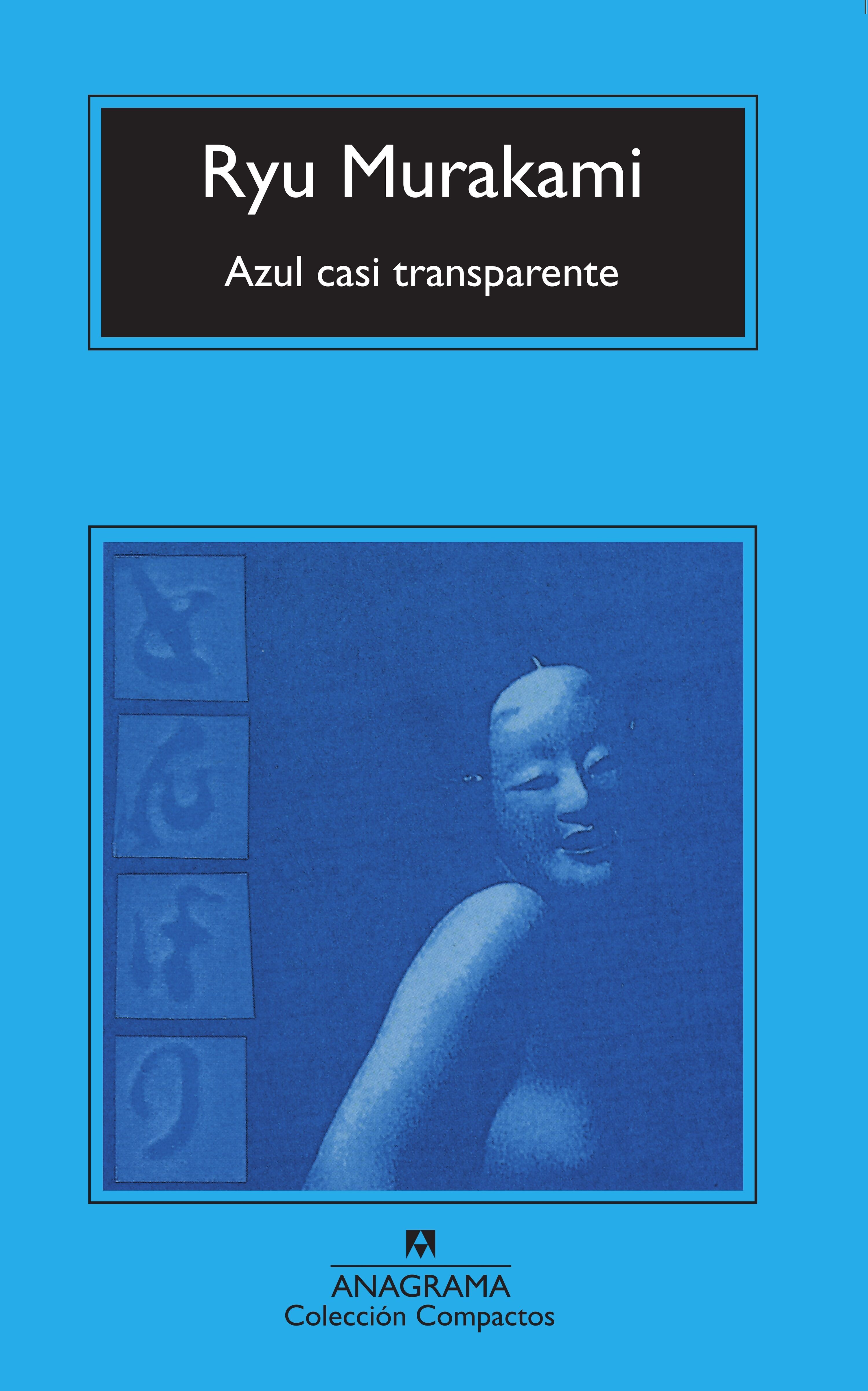 AZUL CASI TRANSPARENTE. 