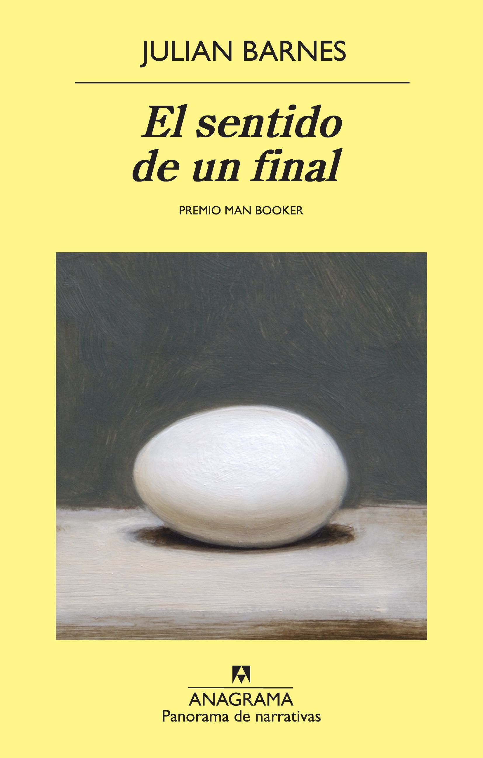 EL SENTIDO DE UN FINAL. PREMIO MAN BOOKER