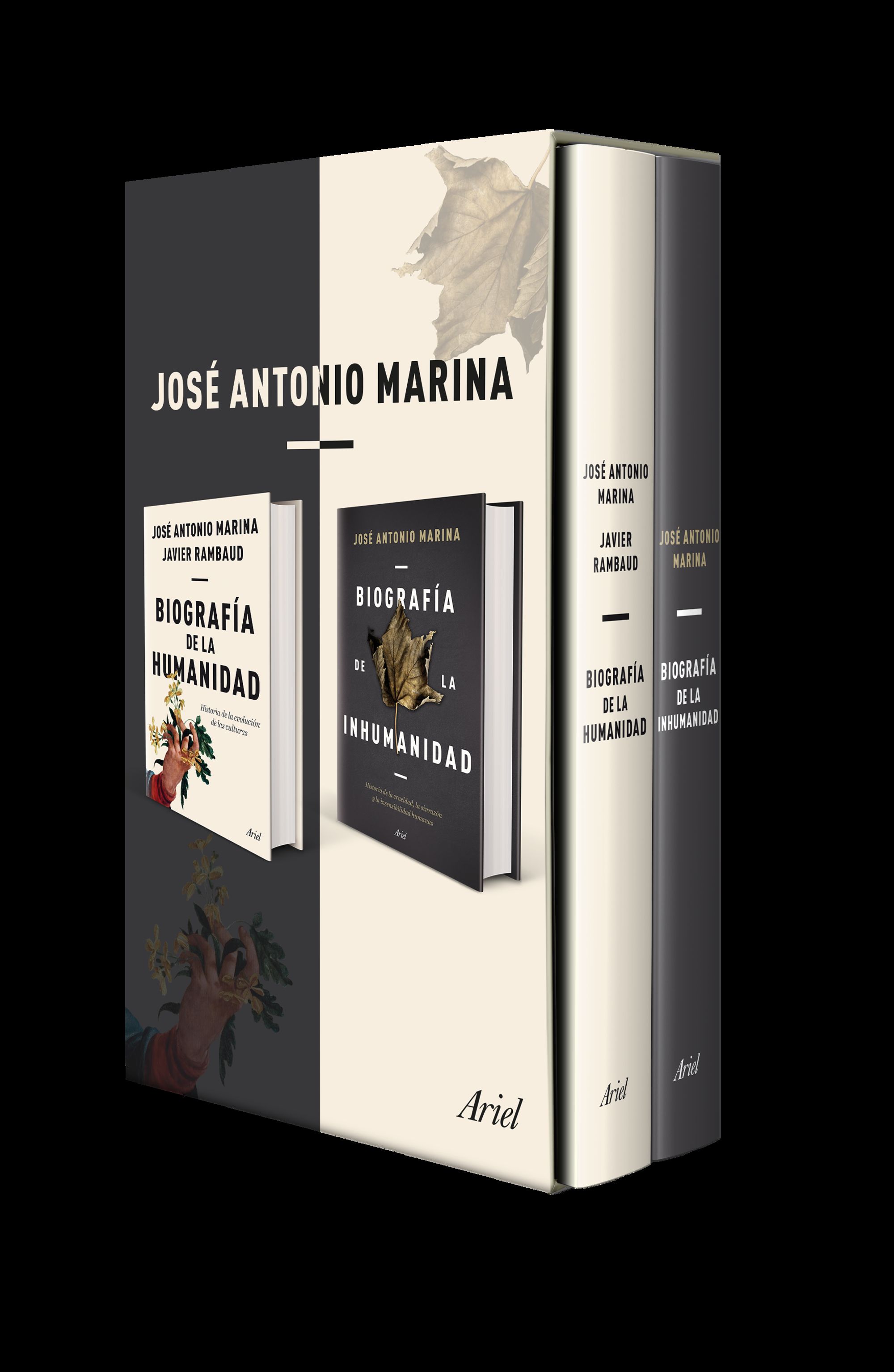 ESTUCHE BIOGRAFIA DE LA INHUMANIDAD + BIOGRAFÍA DE LA HUMANIDAD. 