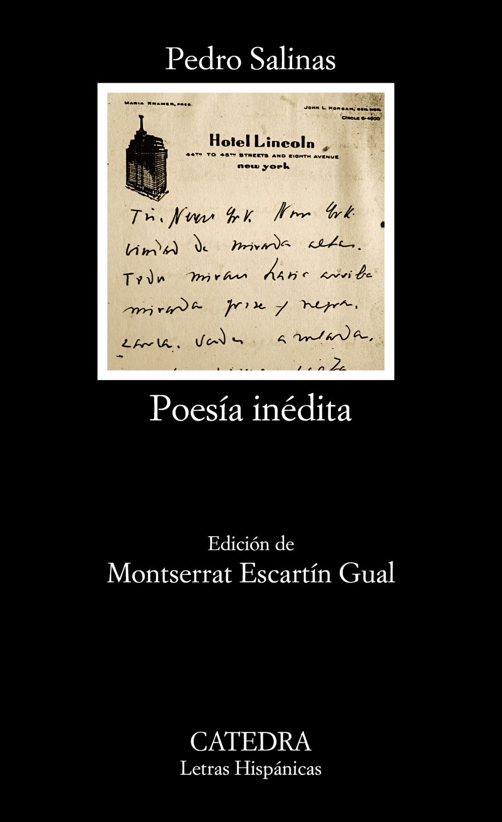 POESÍA INÉDITA. 