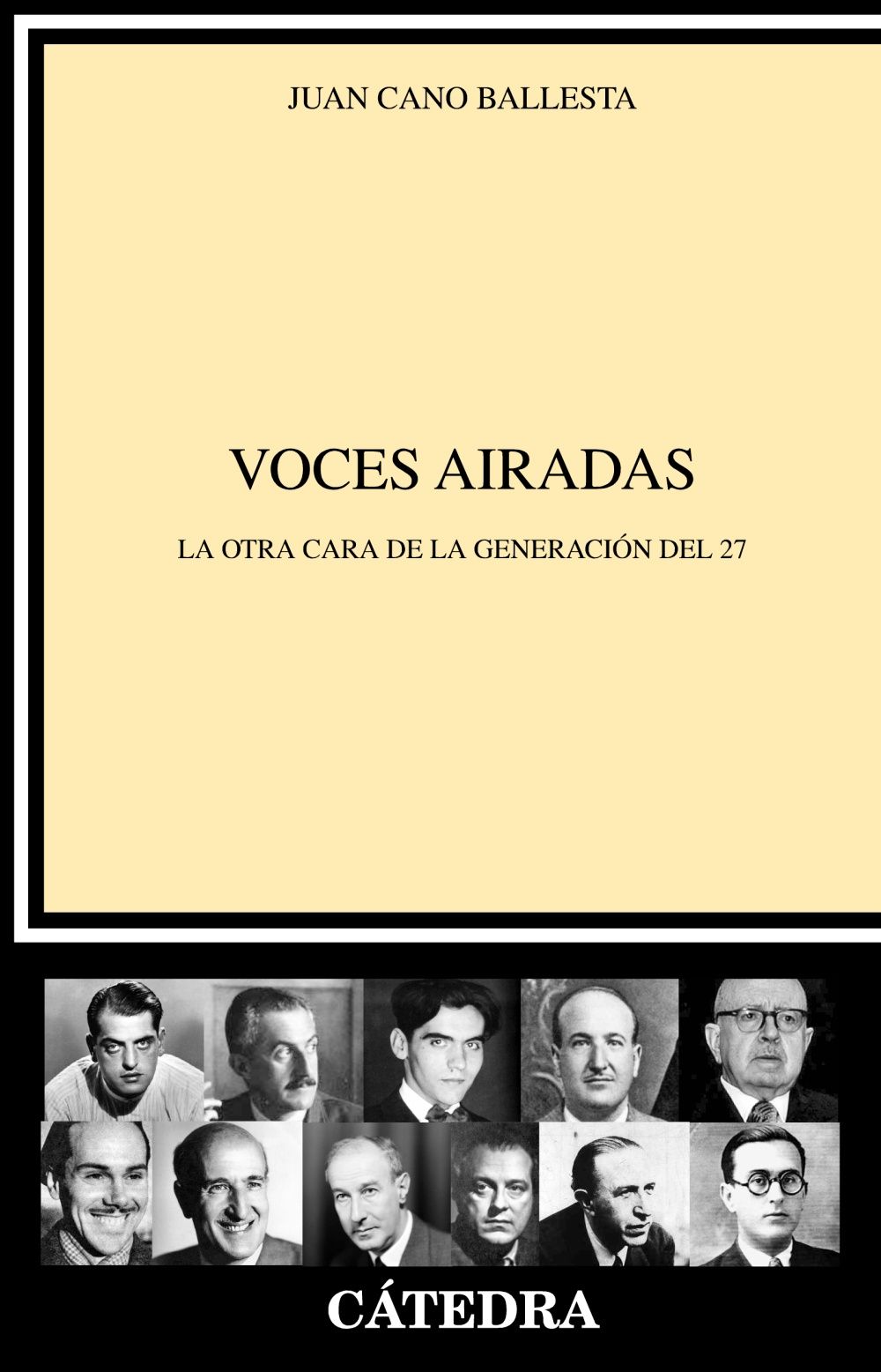 VOCES AIRADAS. LA OTRA CARA DE LA GENERACIÓN DEL 27