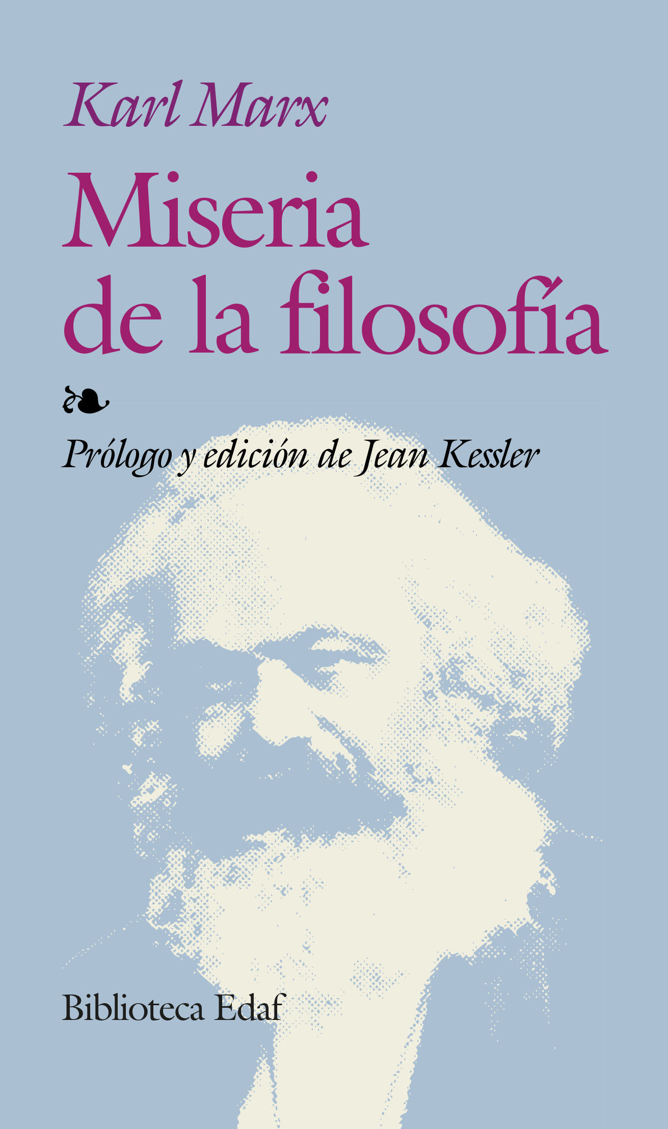 MISERIA DE LA FILOSOFIA. 