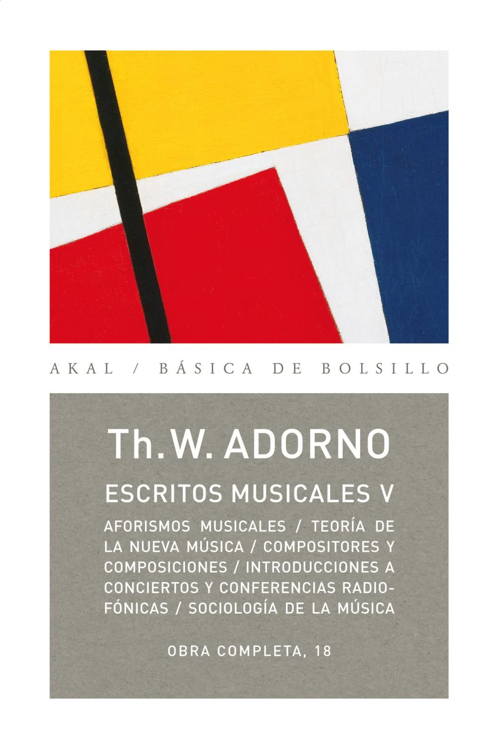 ESCRITOS MUSICALES V. OBRA COMPLETA 18