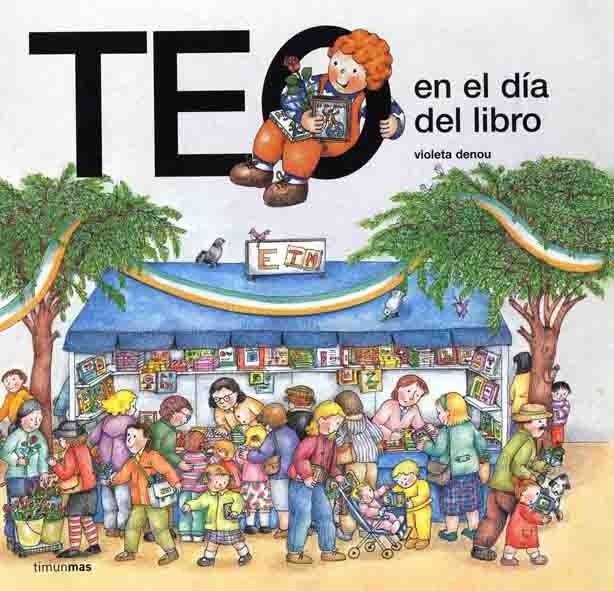 TEO EN EL DÍA DEL LIBRO. 