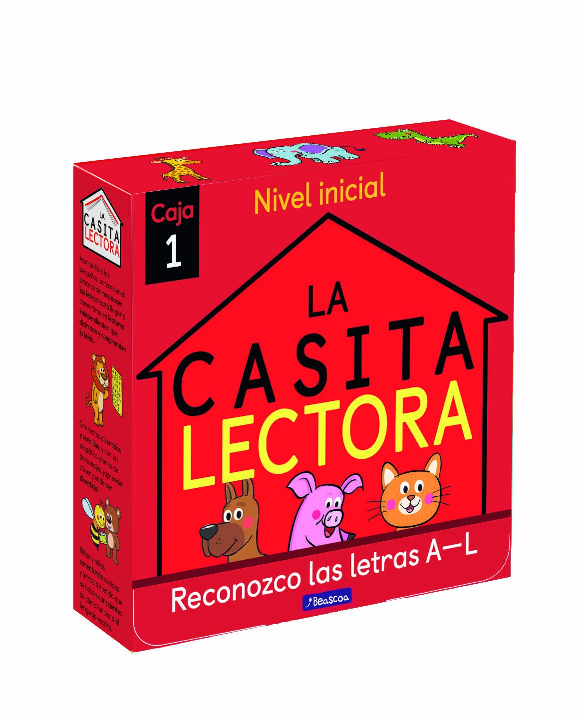 LA CASITA LECTORA. CAJA 1. ¡APRENDER A LEER PUEDE SER DIVERTIDO!