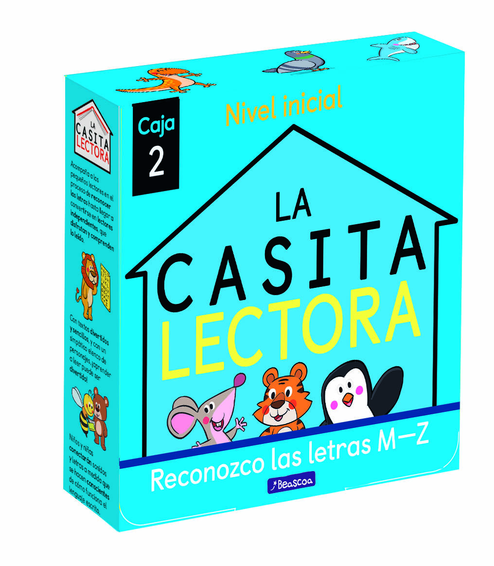 LA CASITA LECTORA. CAJA 2. ¡APRENDER A LEER PUEDE SER DIVERTIDO!