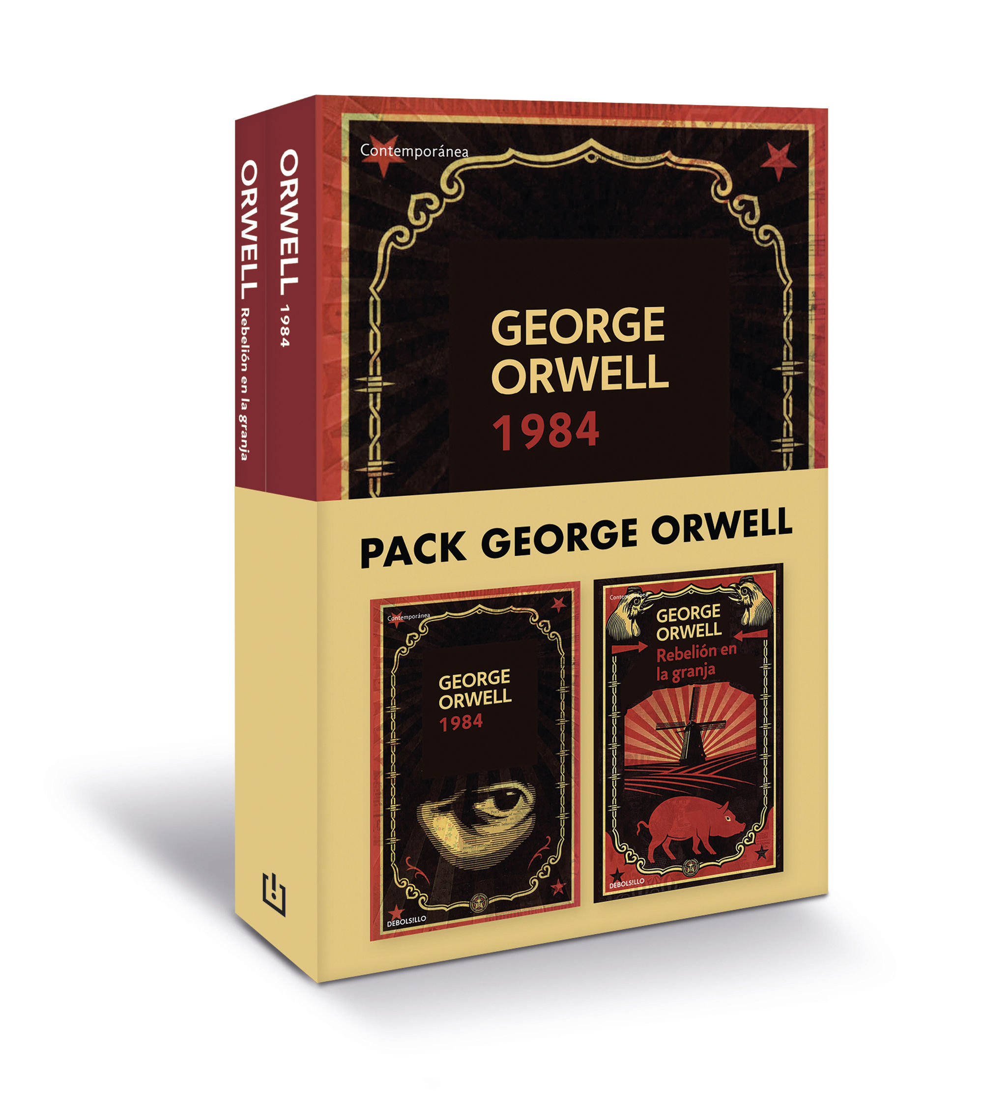 PACK GEORGE ORWELL. CONTIENE: 1984  REBELIÓN EN LA GRANJA