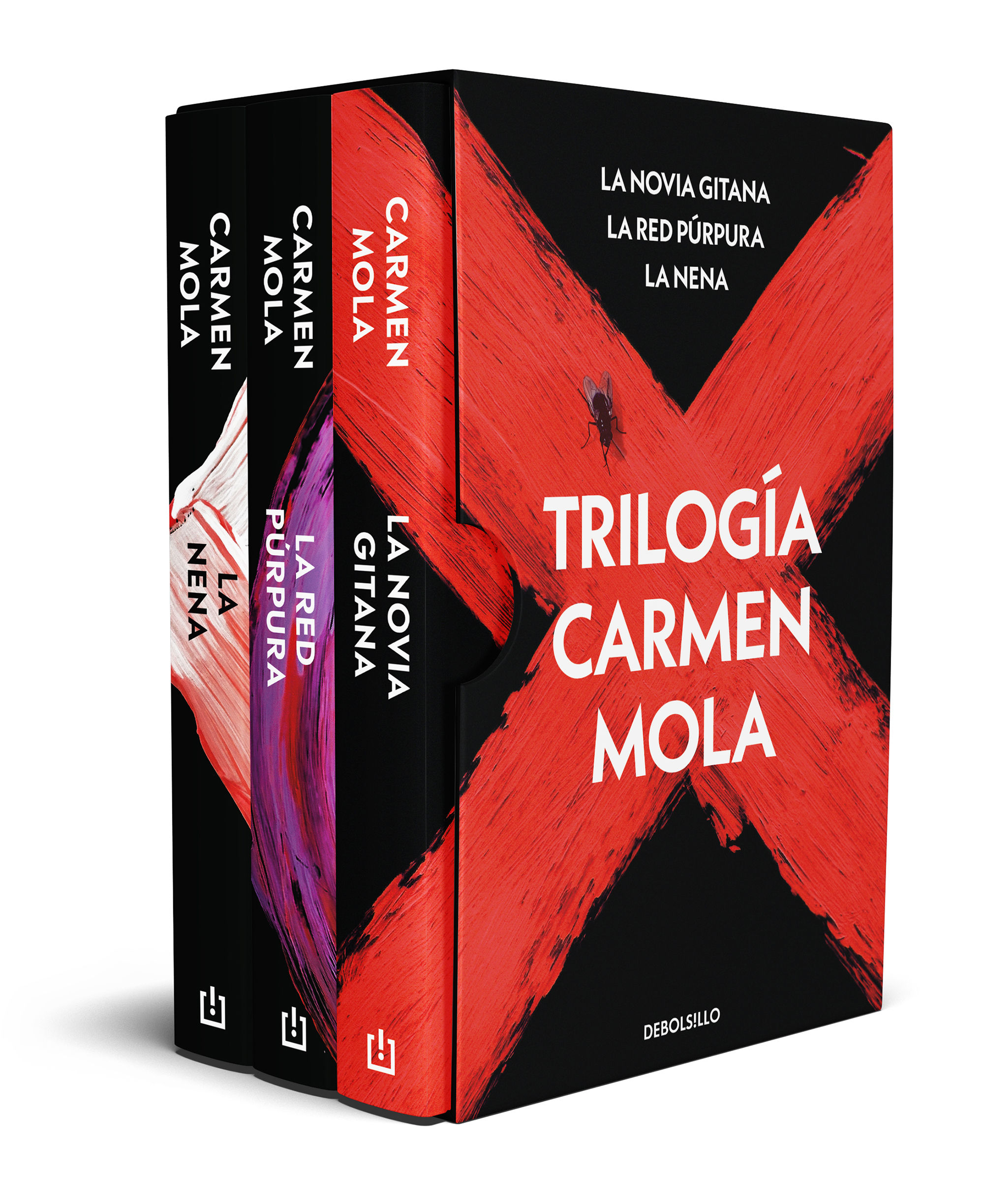 TRILOGÍA CARMEN MOLA. PACK CON: LA NOVIA GITANA  LA RED PÚRPURA  LA NENA