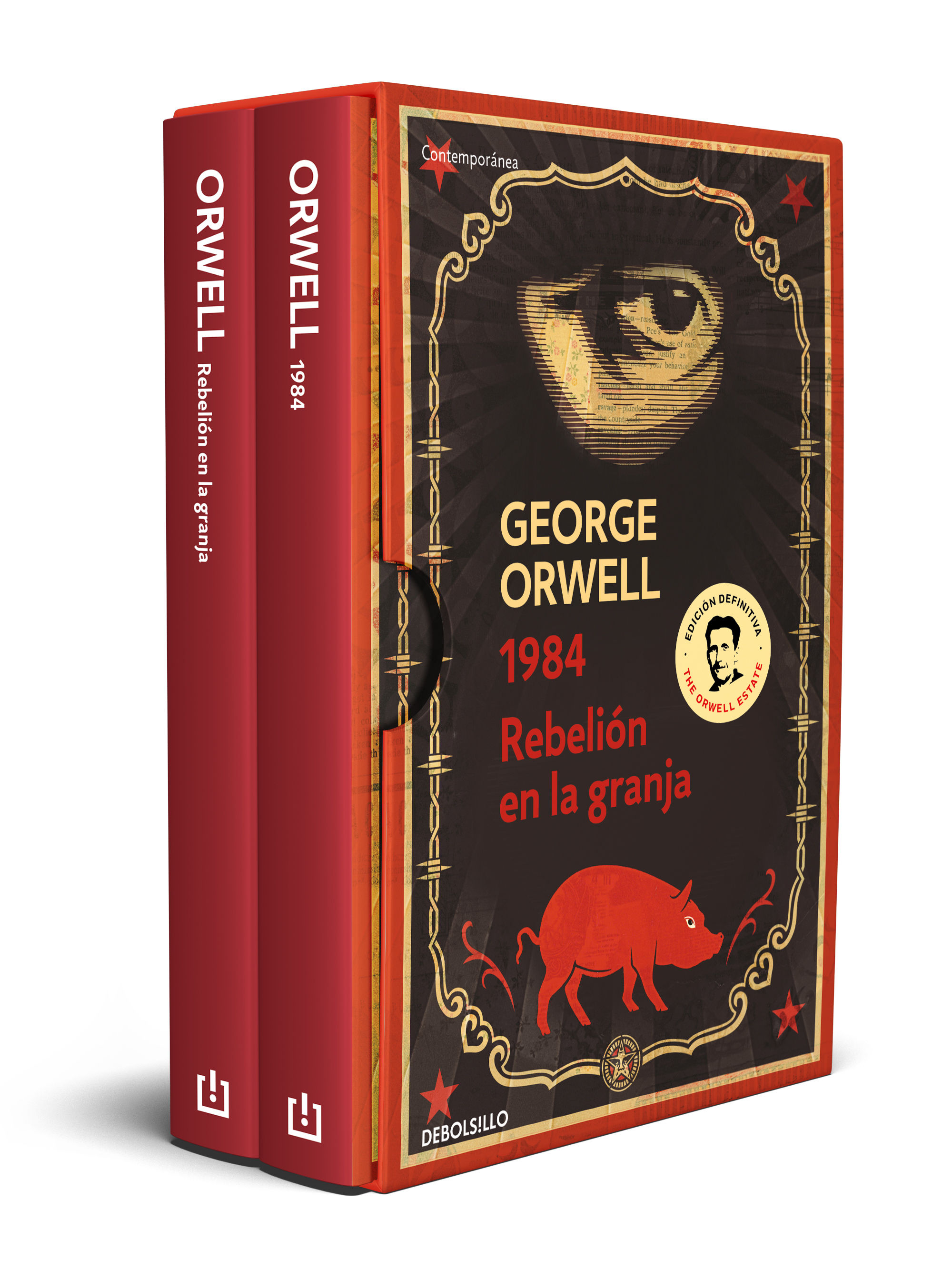 GEORGE ORWELL (PACK CON 1984 Y REBELIÓN EN LA GRANJA). 