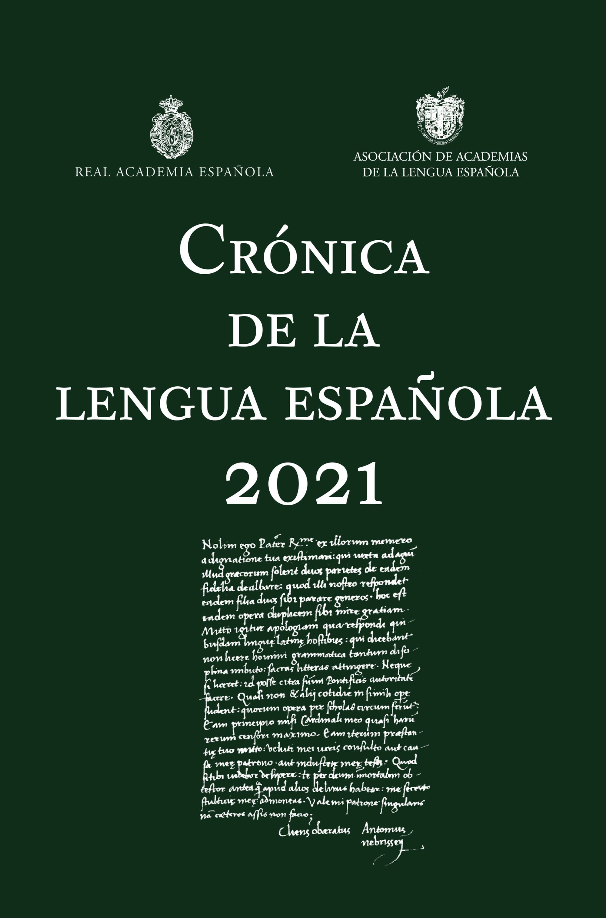 CRÓNICA DE LA LENGUA ESPAÑOLA 2021. 