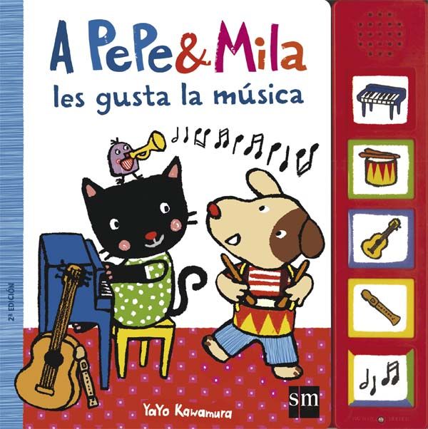 A PEPE Y MILA LES GUSTA LA MÚSICA. 