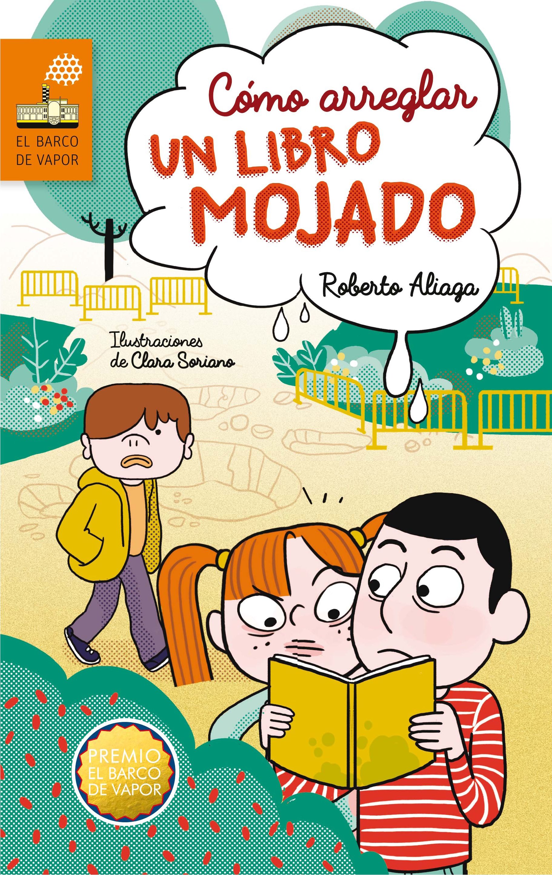 CÓMO ARREGLAR UN LIBRO MOJADO. 