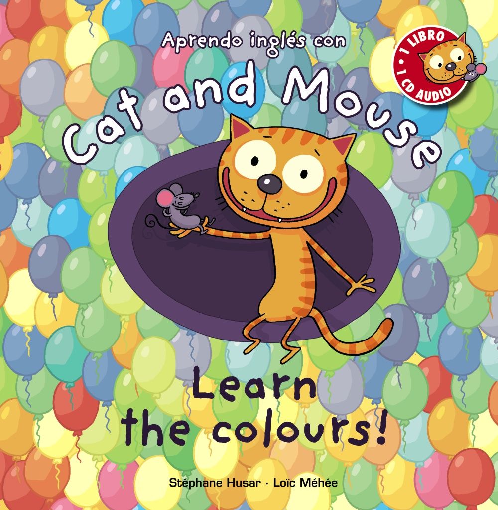 CAT AND MOUSE: LEARN THE COLOURS!. INGLÉS