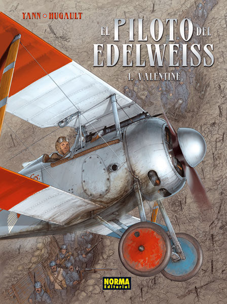 EL PILOTO DEL EDELWEISS 1, VALENTINE. 