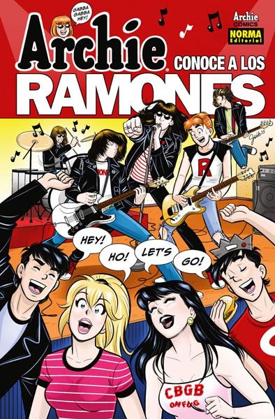 ARCHIE CONOCE A LOS RAMONES. 