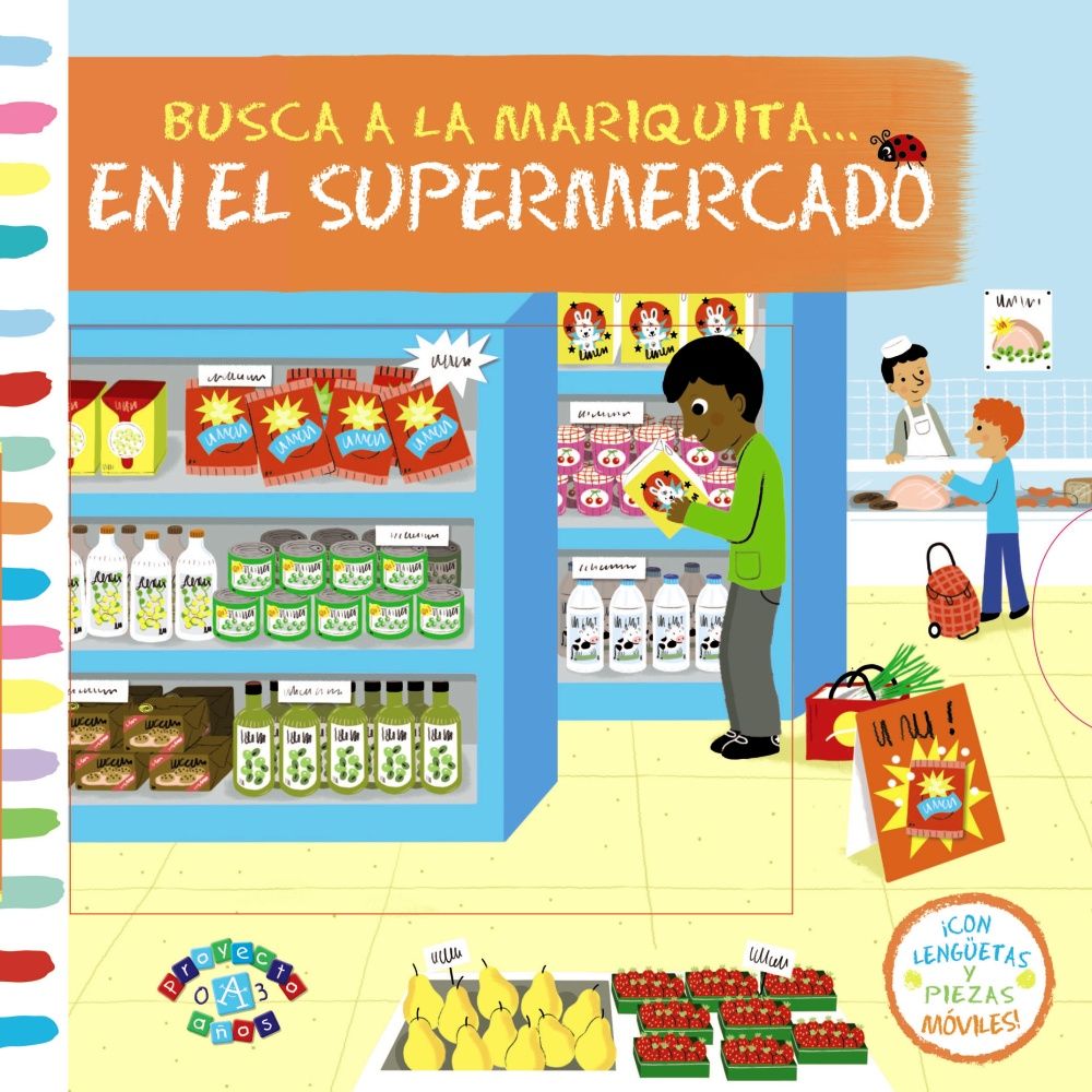 BUSCA A LA MARIQUITA... EN EL SUPERMERCADO.