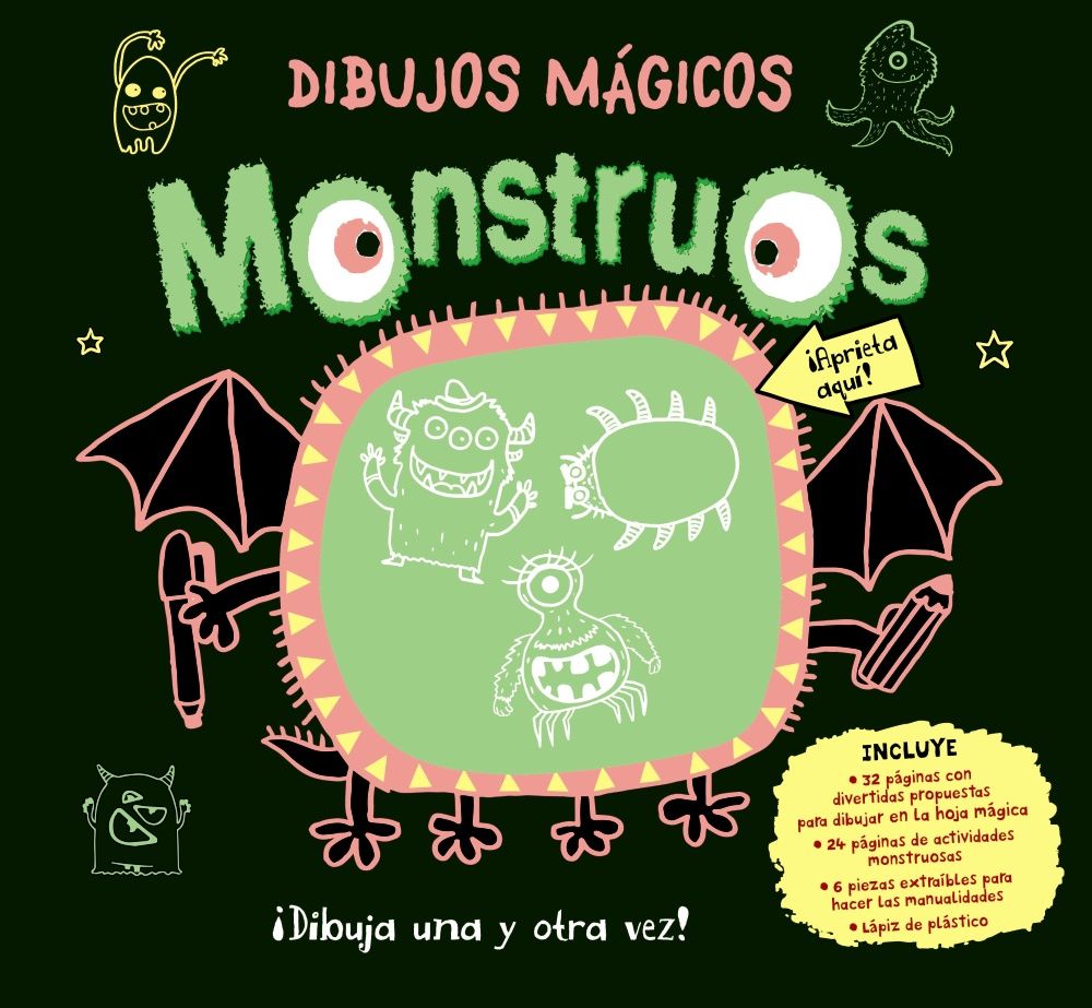 DIBUJOS MÁGICOS. MONSTRUOS. 