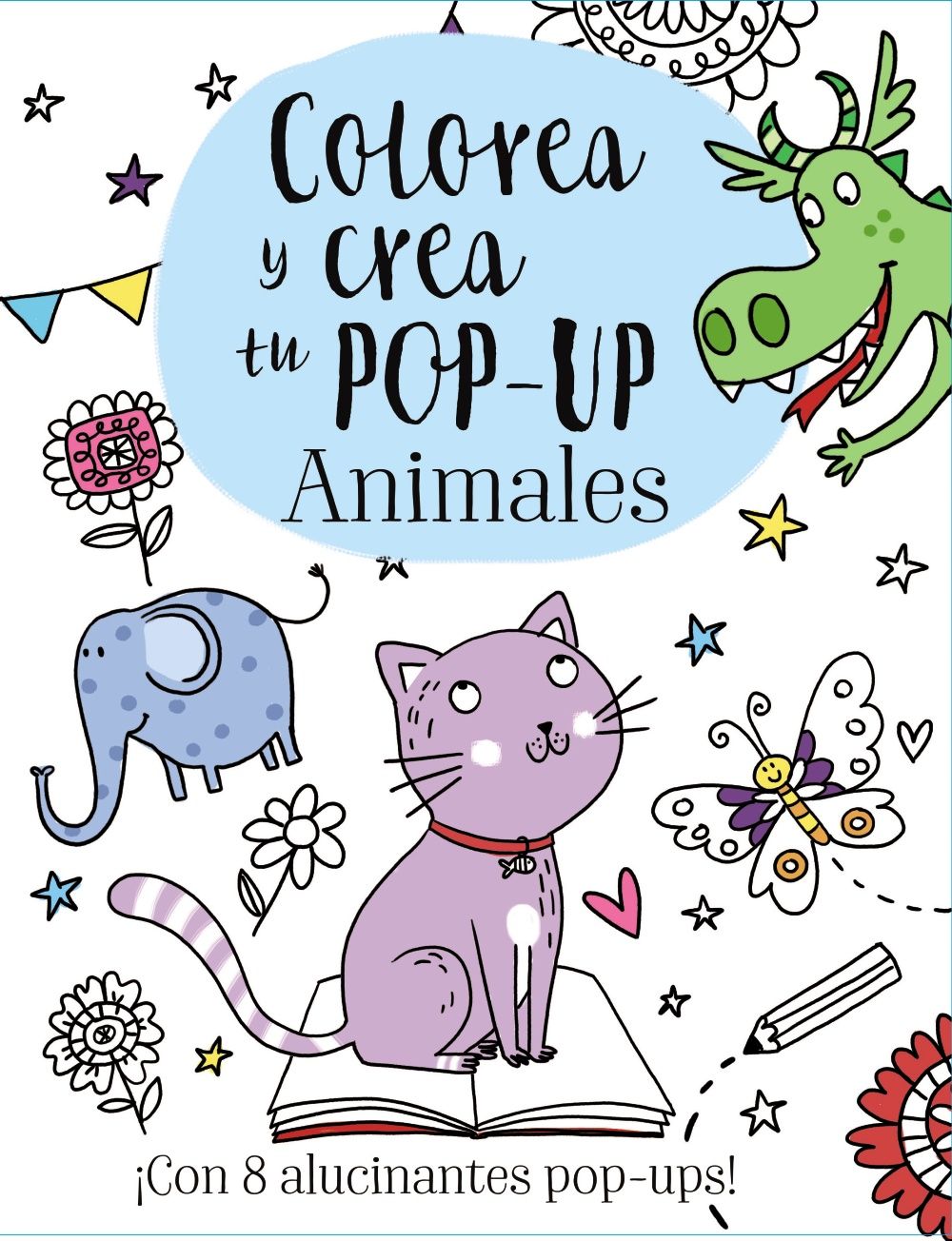 COLOREA Y CREA TU POP-UP. ANIMALES. 