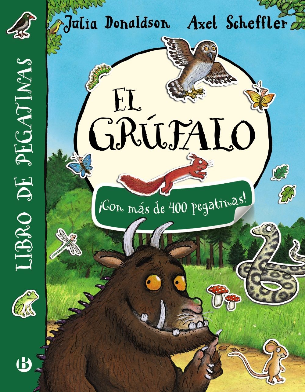 EL GRÚFALO. LIBRO DE PEGATINAS. 