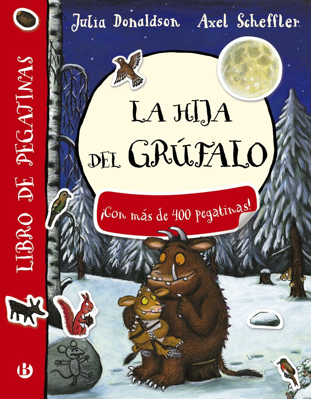 LA HIJA DEL GRÚFALO. LIBRO DE PEGATINAS. 