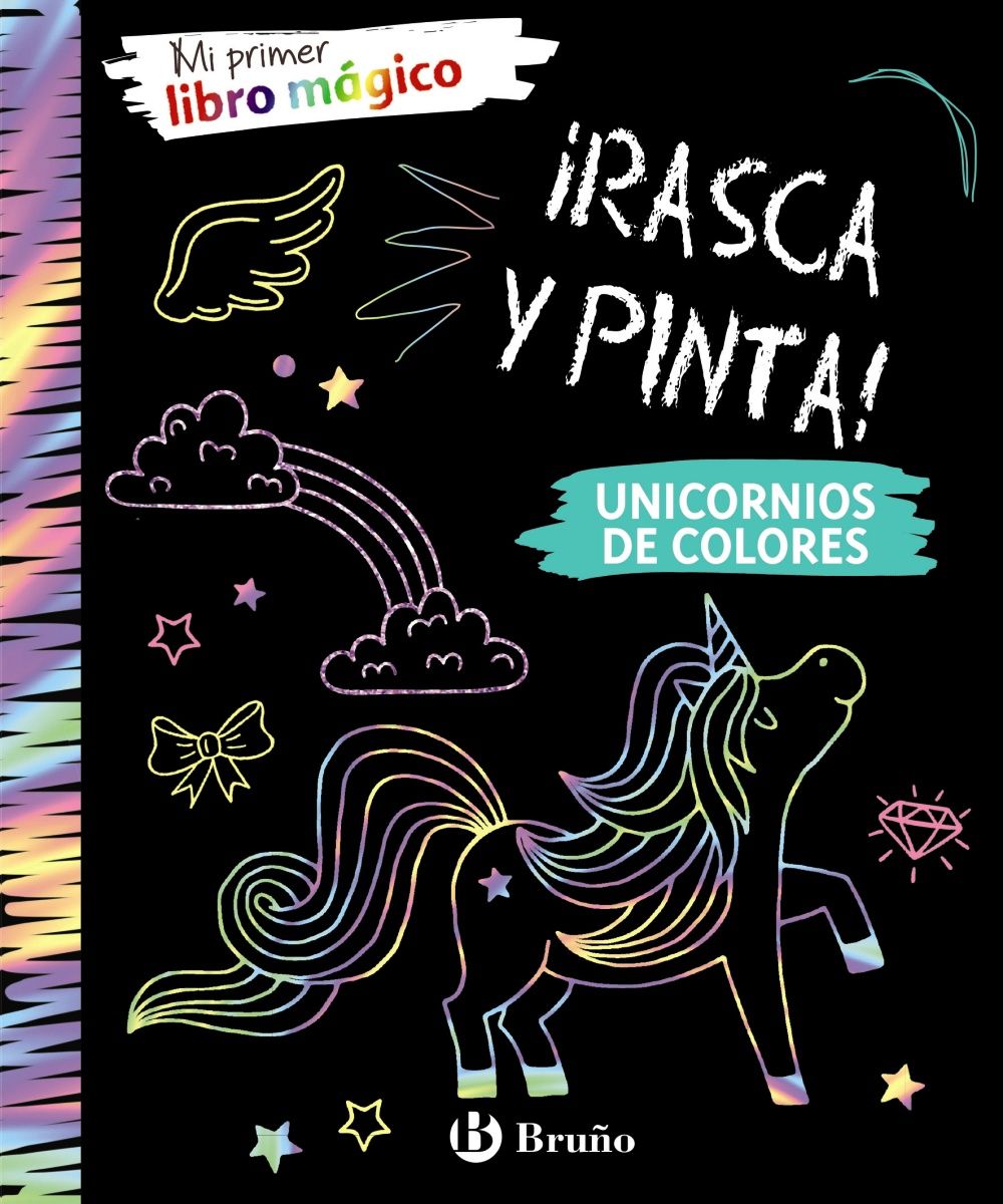 MI PRIMER LIBRO MÁGICO. UNICORNIOS DE COLORES