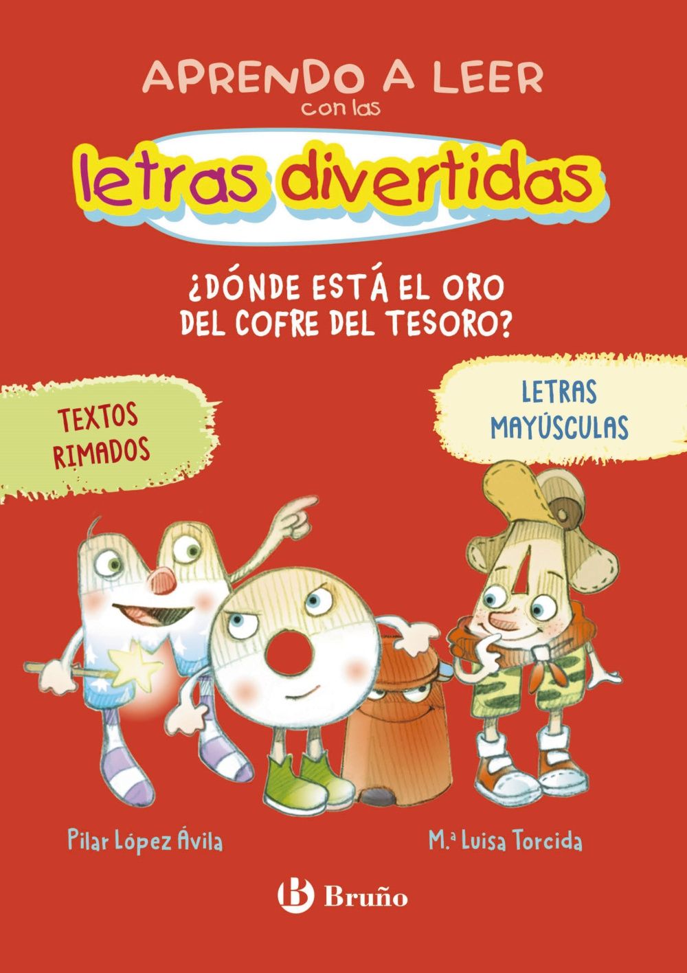 ¿DÓNDE ESTÁ EL ORO DEL COFRE DEL TESORO?. APRENDO A LEER CON LAS LETRAS DIVERTIDAS 1