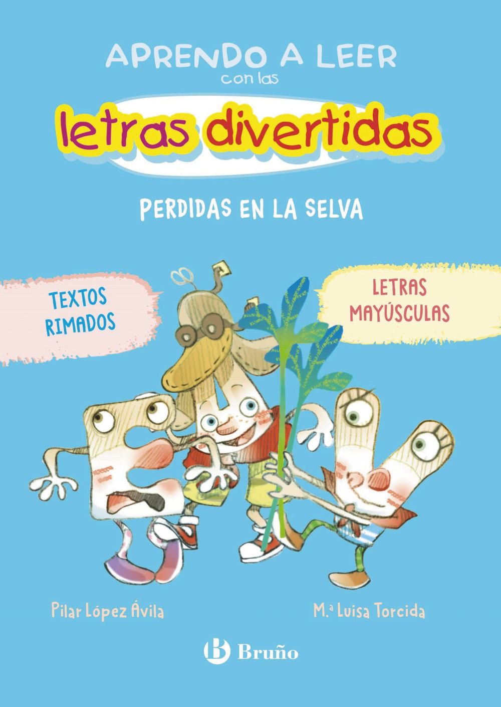 PERDIDAS EN LA SELVA. APRENDO A LEER CON LAS LETRAS DIVERTIDAS 2