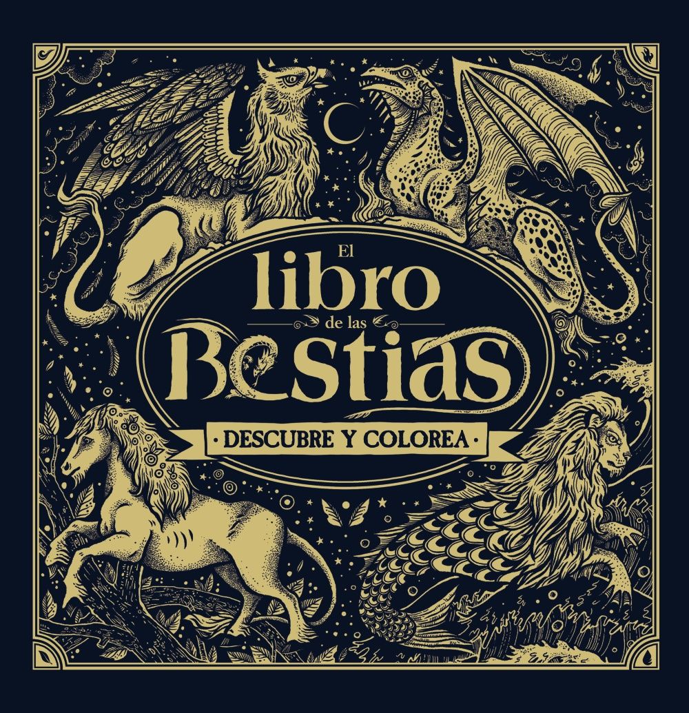 EL LIBRO DE LAS BESTIAS. DESCUBRE Y COLOREA. 