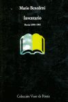 INVENTARIO I. POESÍA 1950 - 1985