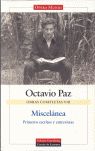 MISCELÁNEA. PRIMEROS ESCRITOS Y ENTREVISTA. OBRAS COMPLETAS. VOL.VIII