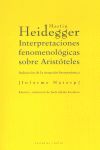 INTERPRETACIONES FENOMENOLÓGICAS SOBRE ARISTÓTELES