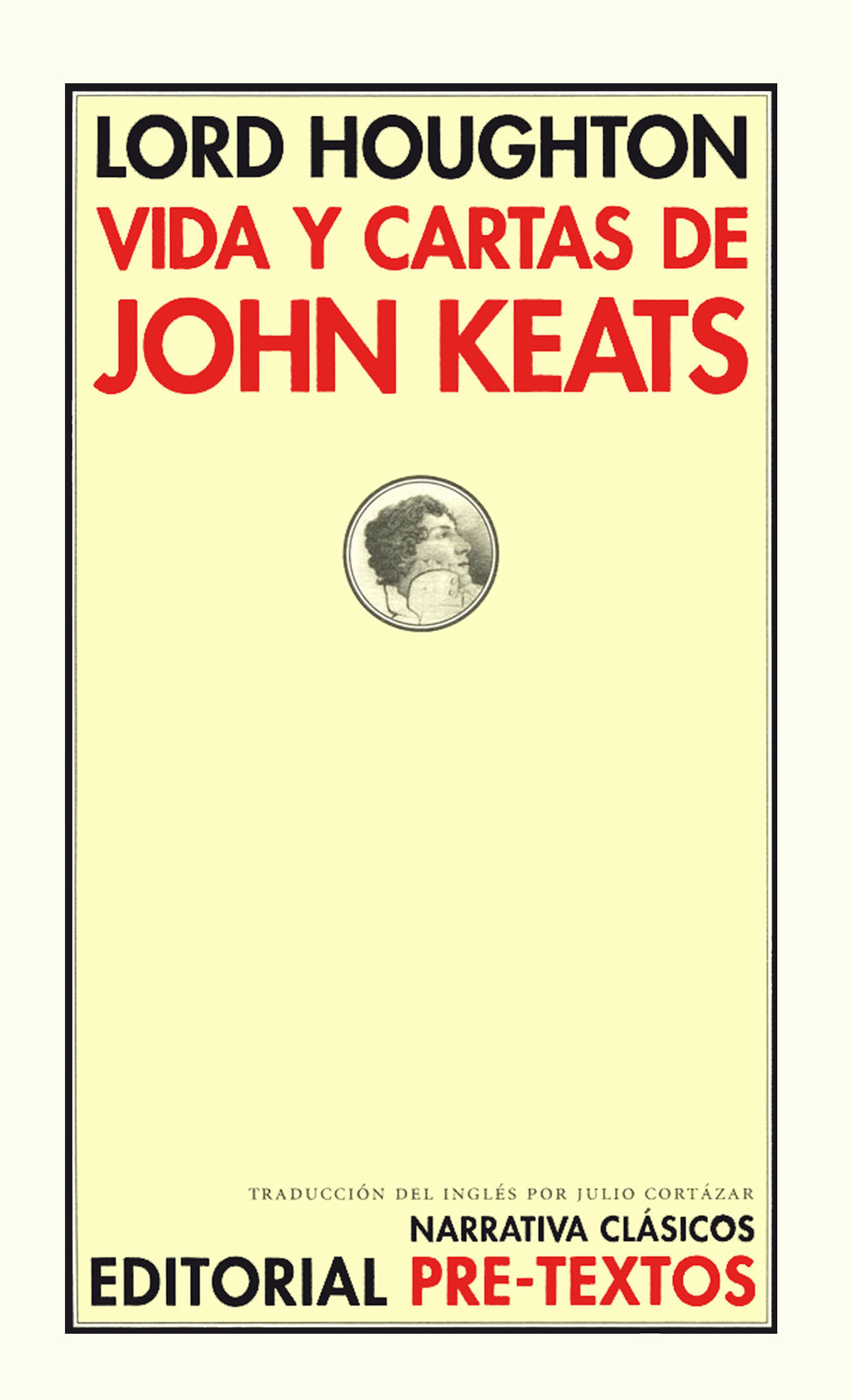 VIDA Y CARTAS DE JOHN KEATS