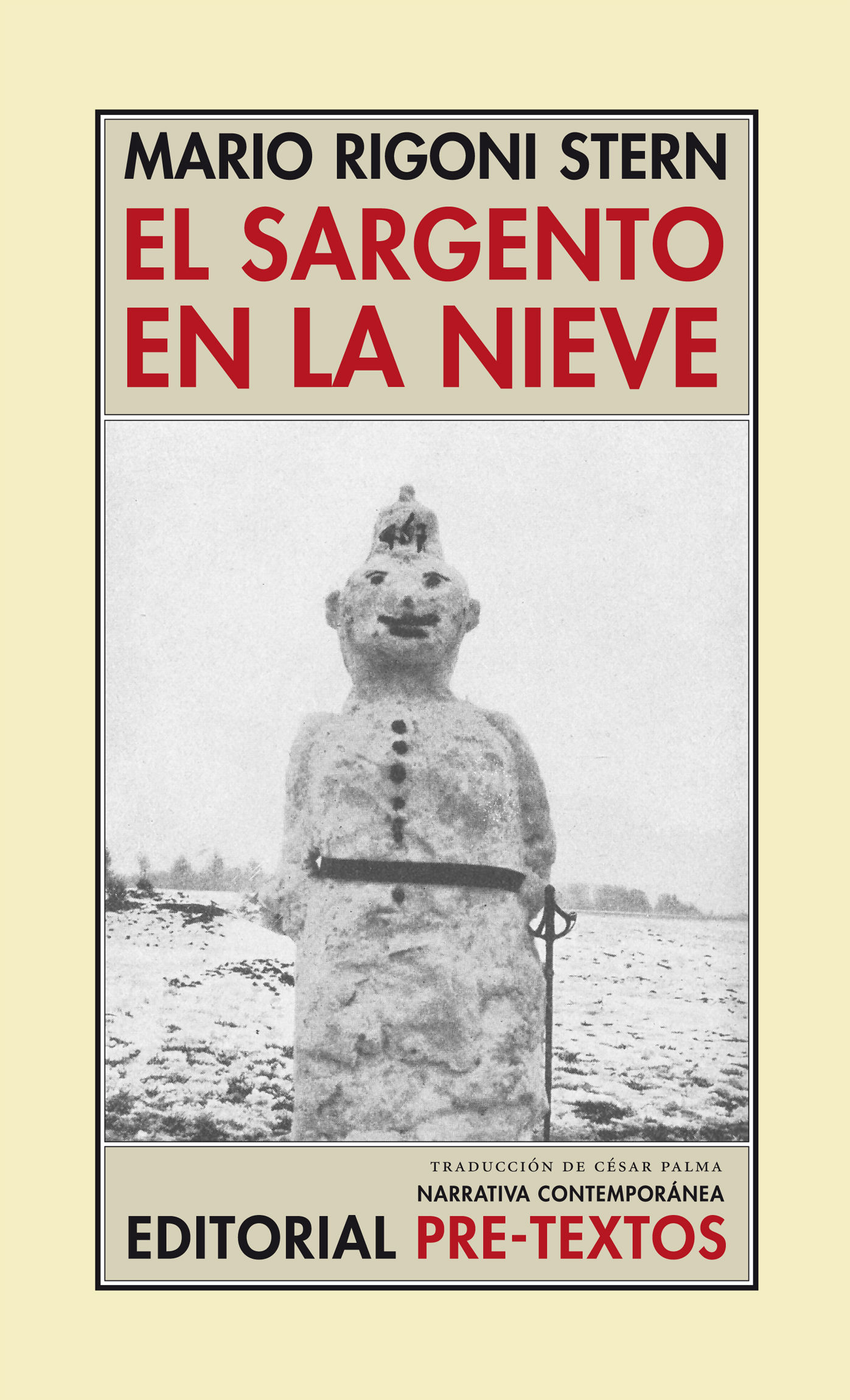 EL SARGENTO EN LA NIEVE. 