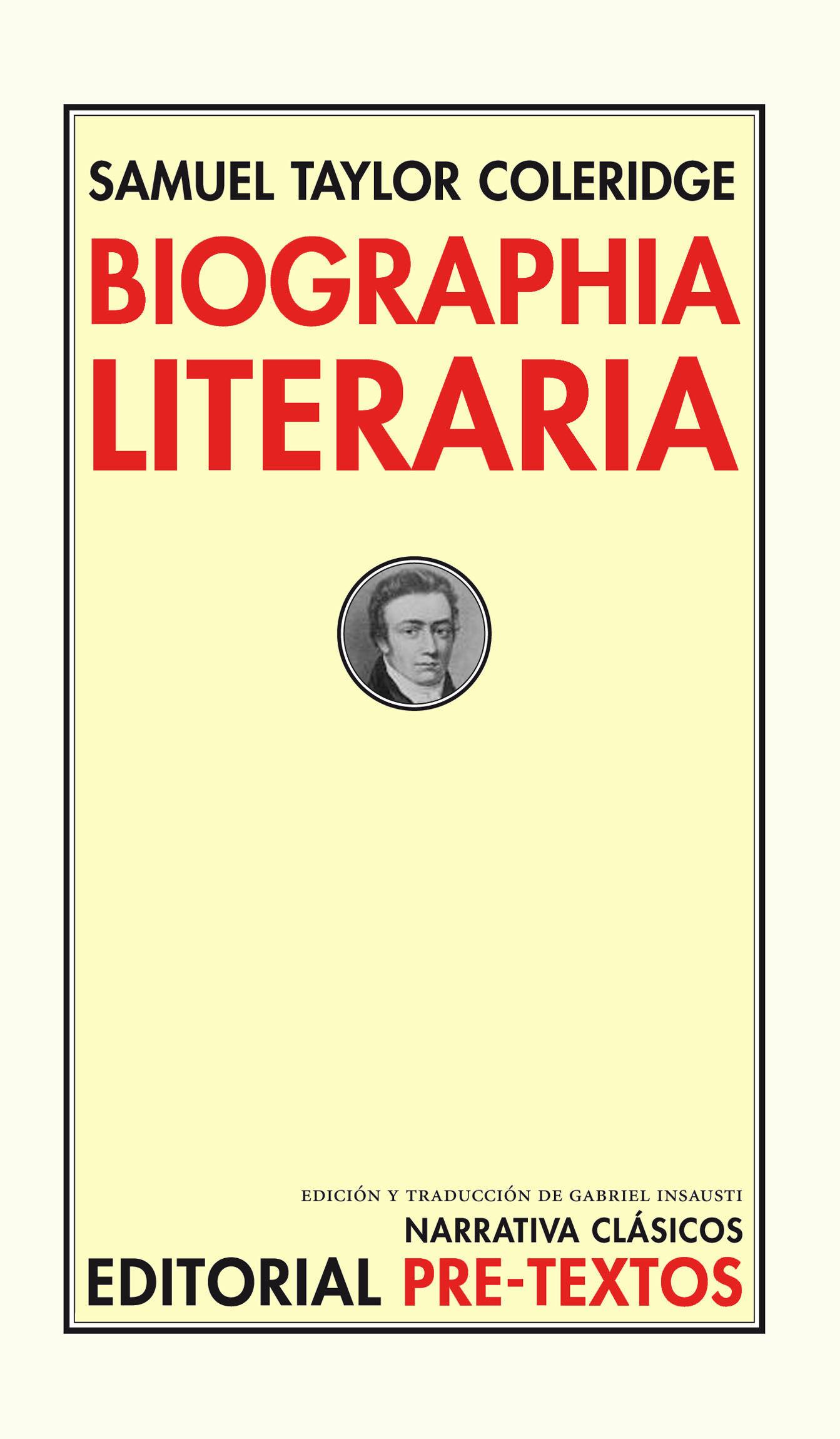 BIOGRAPHIA LITERARIA