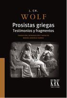 PROSISTAS GRIEGAS. TESTIMONIOS Y FRAGMENTOS