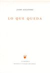 LO QUE QUEDA