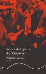 VOCES DEL GUETO DE VARSOVIA