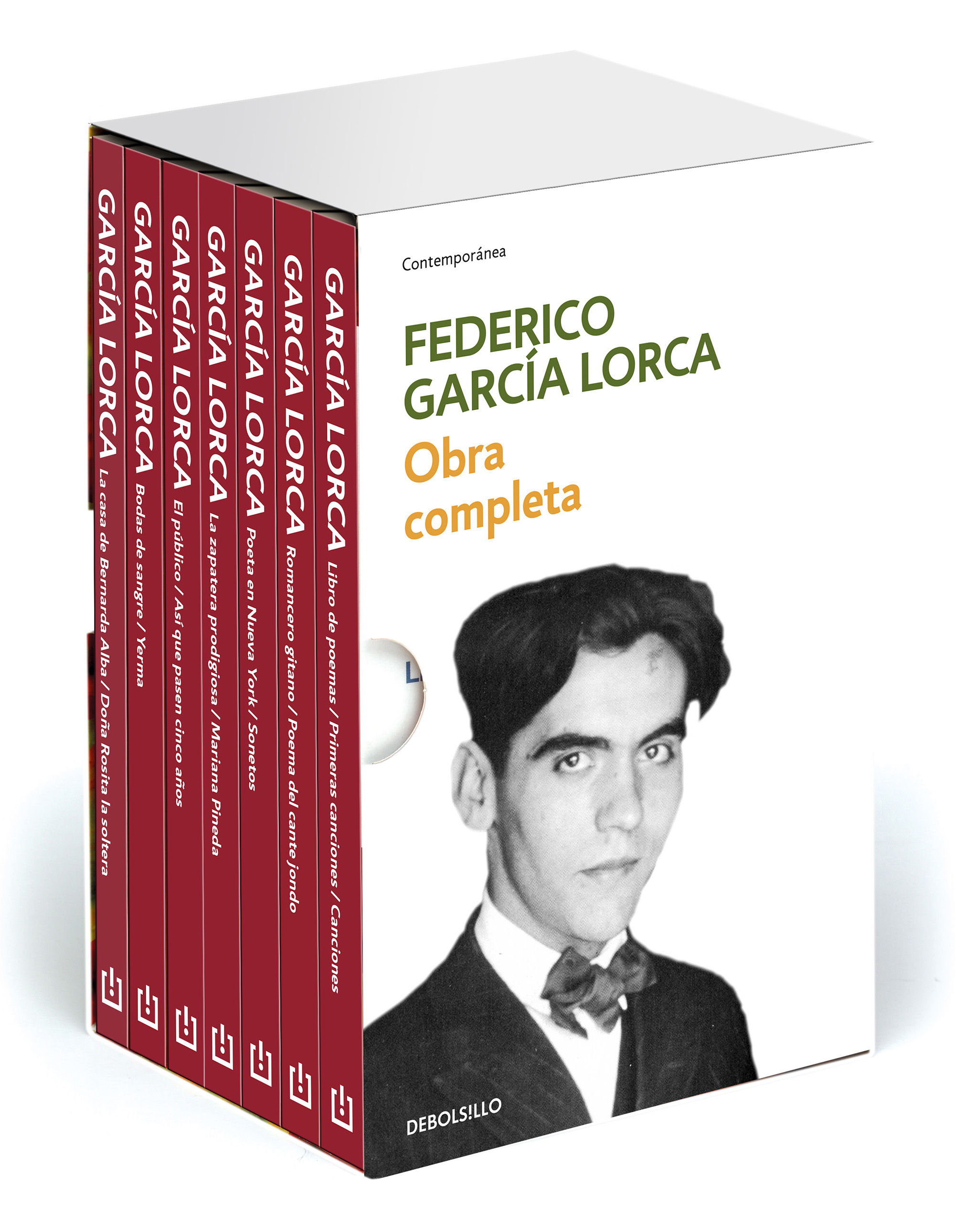 ESTUCHE OBRA COMPLETA GARCIA LORCA. 