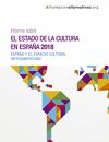 INFORME SOBRE EL ESTADO DE LA CULTURA EN ESPAÑA, 2018