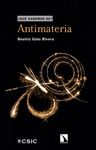 ANTIMATERIA. 